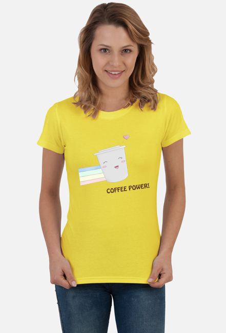 Koszulka damska COFFEE POWER