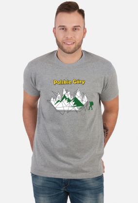 T-shirt męski Polskie Góry