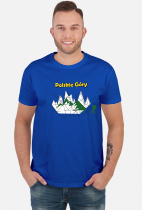 T-shirt męski Polskie Góry