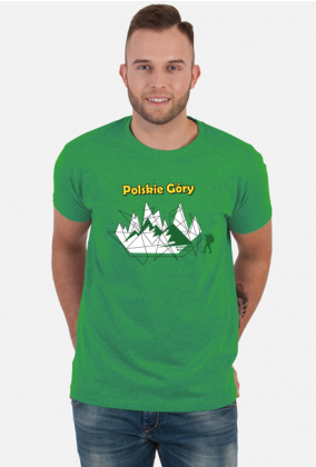 T-shirt męski Polskie Góry