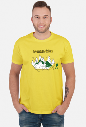 T-shirt męski Polskie Góry