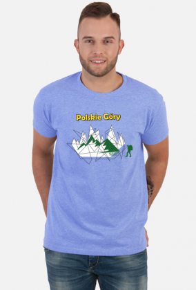 T-shirt męski Polskie Góry