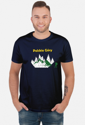 T-shirt męski Polskie Góry