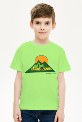 T-shirt dziecięcy góry, Zakopane