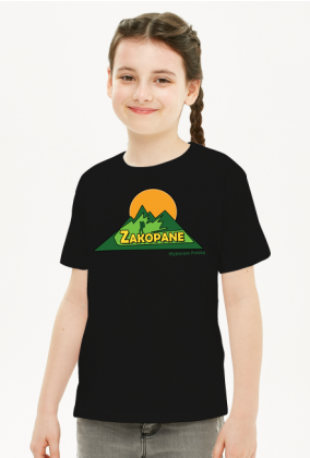 T-shirt dziecięcy góry, Zakopane