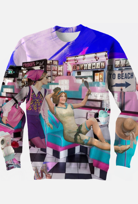 Bluza "To beach direction"