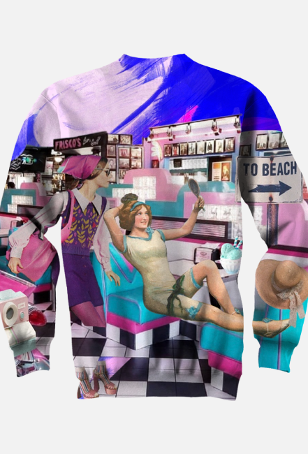 Bluza "To beach direction"