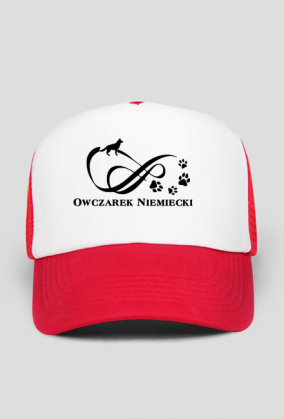 Czapka z daszkiem - owczarek niemiecki