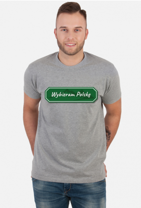 T-shirt męski Wybieram Polskę