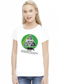 T-shirt damski góry, Bieszczady