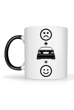 E36 - BMW makes happy (magiczny kubek) cg