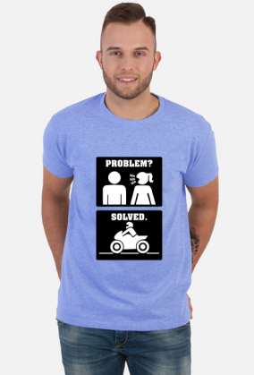 Motorbike - Problem Solved (koszulka męska) cg