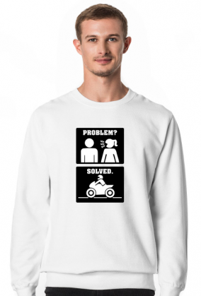 Motorbike - Problem Solved (bluza męska klasyczna) cg