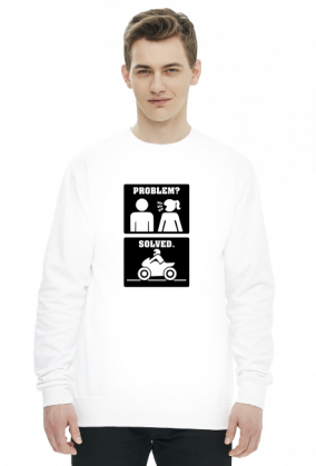 Motorbike - Problem Solved (bluza męska klasyczna) cg