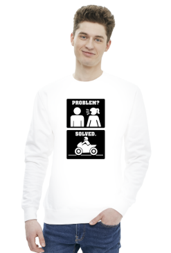Motorbike - Problem Solved (bluza męska klasyczna) cg