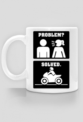 Motorbike - Problem Solved (kubek) cg