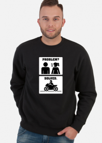 Motorbike - Problem Solved (bluza męska klasyczna) jg