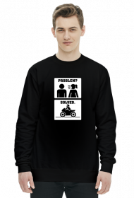 Motorbike - Problem Solved (bluza męska klasyczna) jg
