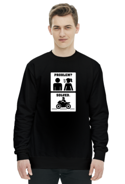 Motorbike - Problem Solved (bluza męska klasyczna) jg