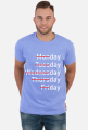 SAD DAYS BAD DAY (białe napisy, white text)