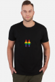 LGBT to ludzie Stop Homofobii Koszulka Męska