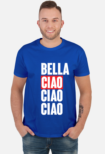 T-SHIRT BELLA CIAO CIAO CIAO