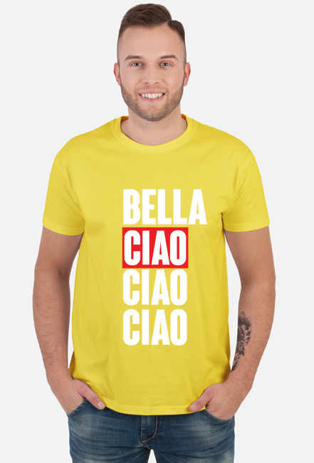 T-SHIRT BELLA CIAO CIAO CIAO