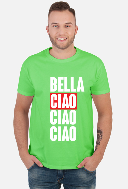 T-SHIRT BELLA CIAO CIAO CIAO