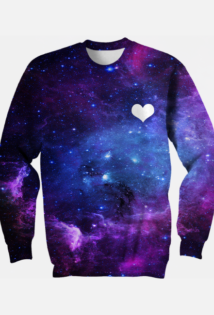 Bluza Galaxy Serce