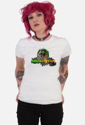Smoke4Fun - Signature T Shirt - Lady