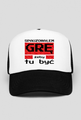 Czapka dla Gracza - Spauzowałem Grę...