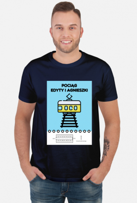 T-SHIRT POCIĄG Z EGZAMINU 8-KLASISTY