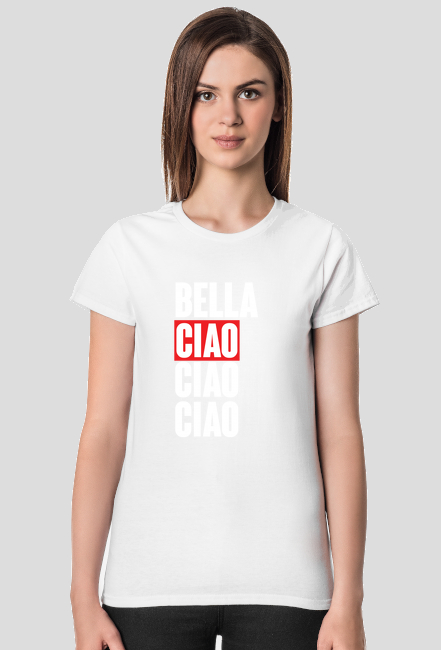 T-SHIRT BELLA CIAO CIAO CIAO