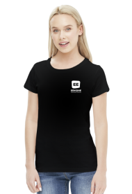 T-shirt damski EE white