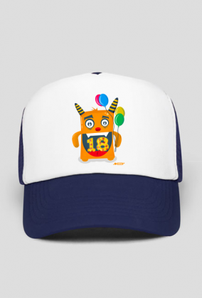 Czapeczka z daszkiem - Monster na 18 Urodziny