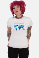 T-shirt Ride Your Adventure Blue Lady
