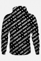 Bluza fullprint z kapturem - Nie Wiem, Nie Znam Się...
