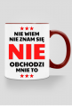 Kubek kolor - Nie Wiem, Nie Znam Się...