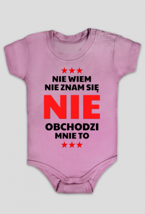 Body niemowlęce - Nie Wiem, Nie Znam Się...