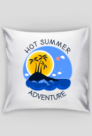 Wakacyjna poszewka na poduszkę Jasia - Hot Summer Adventure