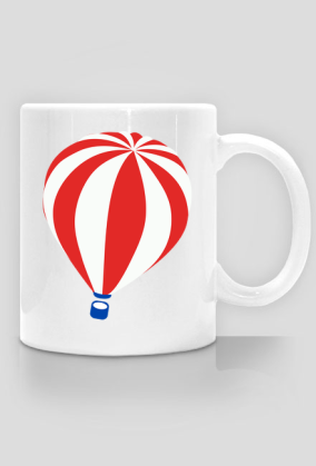 Kubek biały na lato i wakacje - Hot Summer Adventure