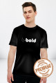 KOSZULKA MĘSKA B-BOLD WHITE kolor czarny