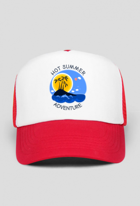 Czapka z daszkiem na lato i wakacje - Hot Summer Adventure