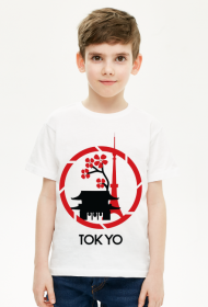Koszulka krótka chłopięca - Tokyo