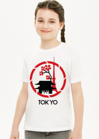 Koszulka krótka dziewczęca - Tokyo