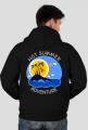 Bluza męska czarna na wakacje i lato - Hot Summer Adventure