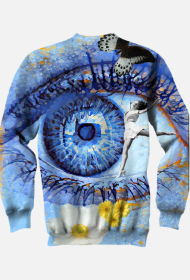 Bluza "Niebieska źrenica"