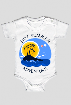 Body niemowlęce na wakacje i lato - Hot Summer Adventure