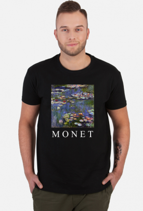 Monet Art koszulka męska