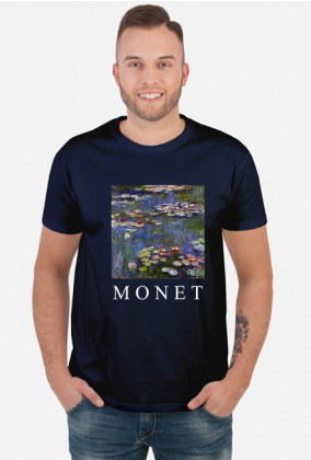 Monet Art koszulka męska